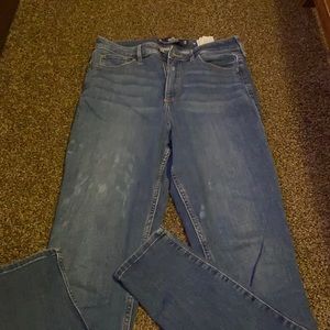 Hollister curvy ultra high rise super skinny jeans 9L